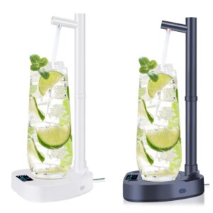 Added Extension Tube Water Dispenser Automatic Water Bottle Desktop Rechargeable Water Dispenser With Stand